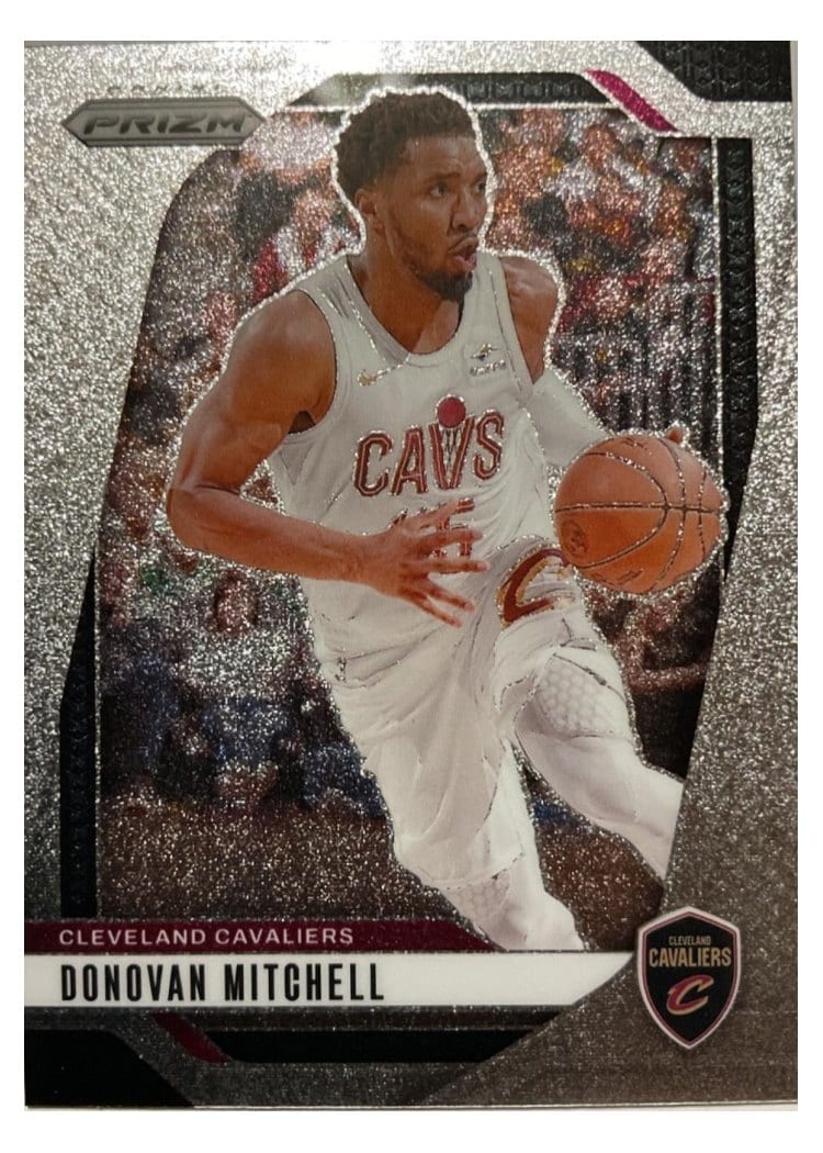 2024-25 Panini Prizm Base Set Donovan Mitchell #155 card