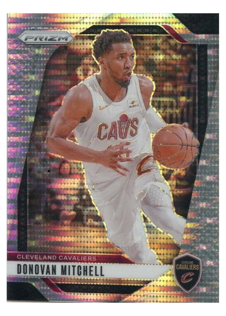 2024-25 Panini Prizm Base Set Donovan Mitchell #155 card