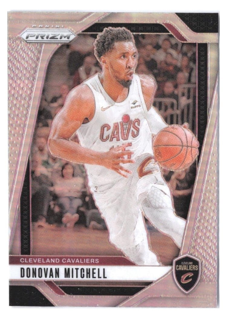 2024-25 Panini Prizm Base Set Donovan Mitchell #155 card
