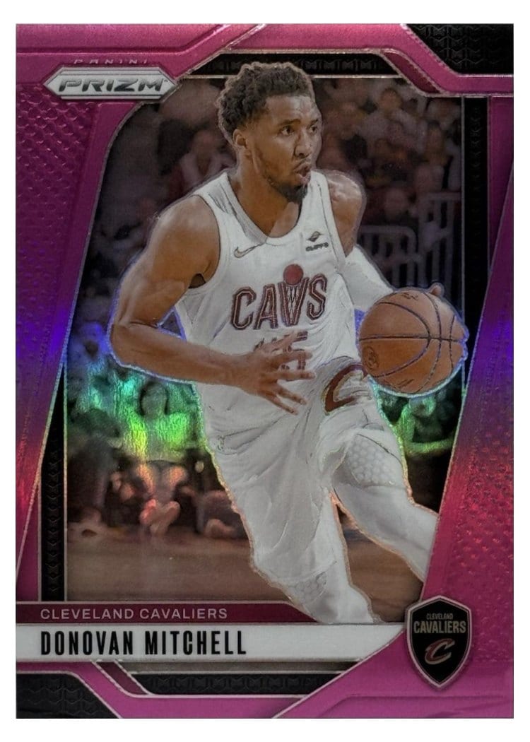 2024-25 Panini Prizm Base Set Donovan Mitchell #155 card
