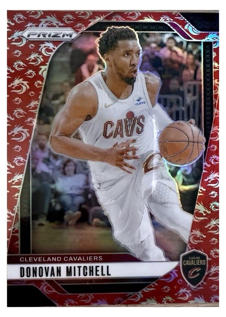 2024-25 Panini Prizm Base Set Donovan Mitchell #155 card