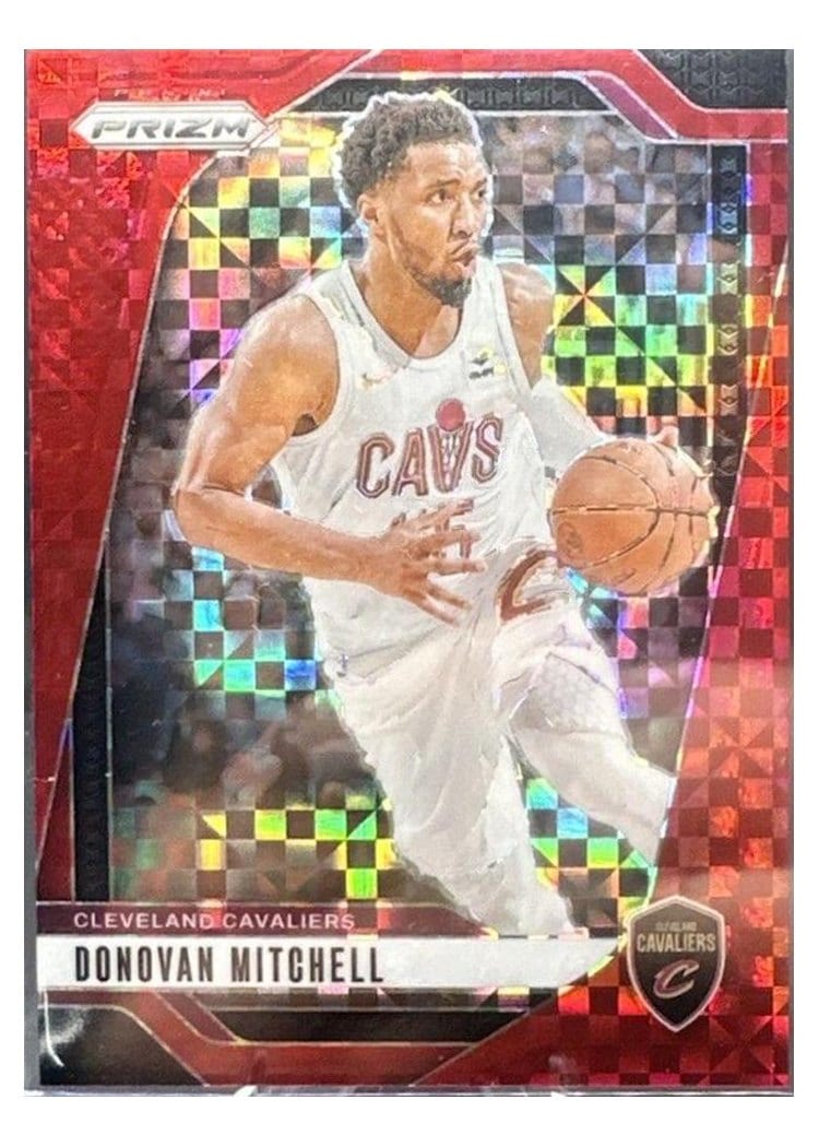 2024-25 Panini Prizm Base Set Donovan Mitchell #155 card