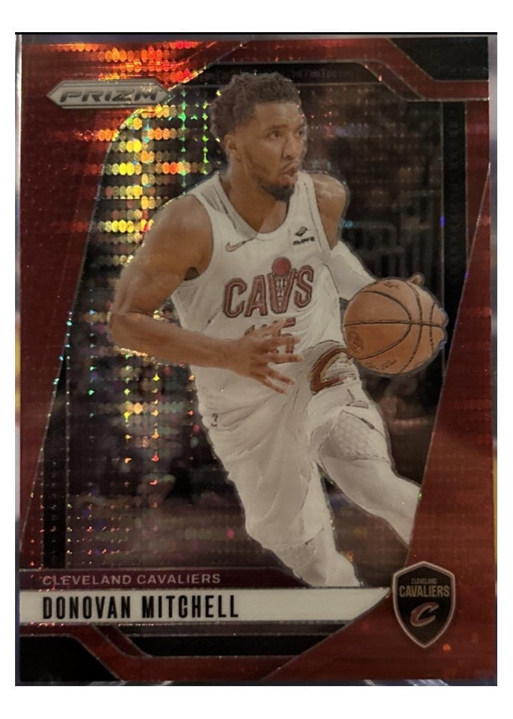 2024-25 Panini Prizm Base Set Donovan Mitchell #155 card
