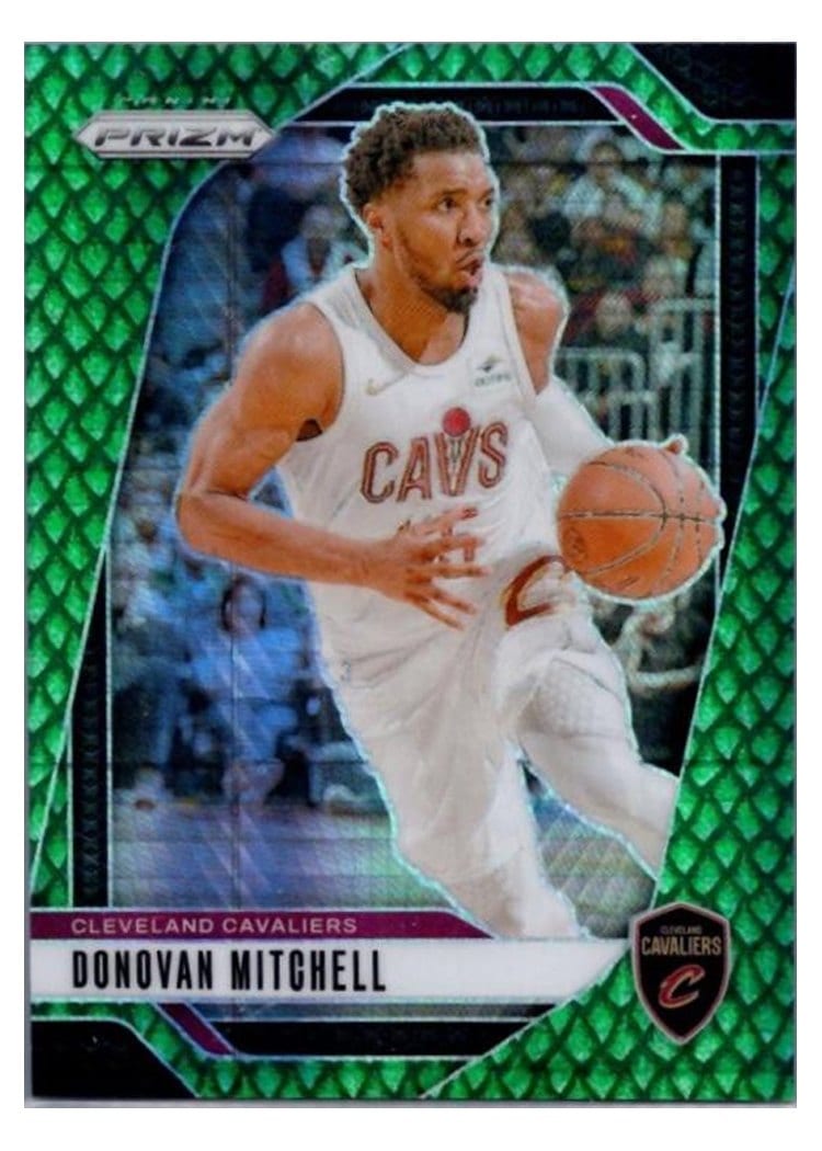 2024-25 Panini Prizm Base Set Donovan Mitchell #155 card