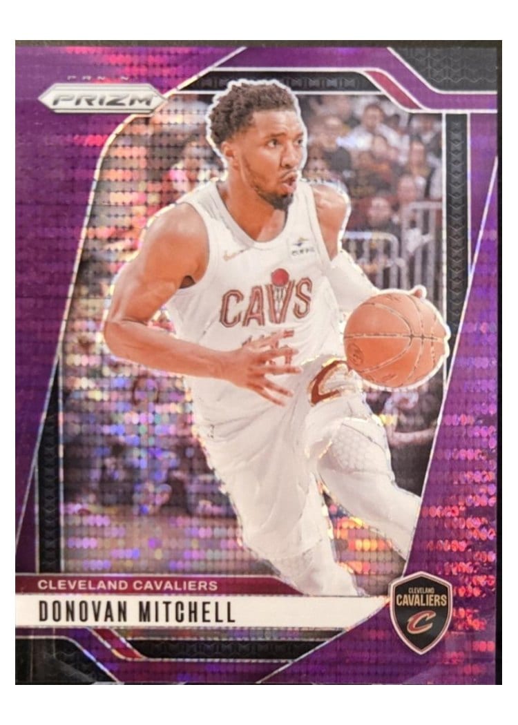 2024-25 Panini Prizm Base Set Donovan Mitchell #155 card