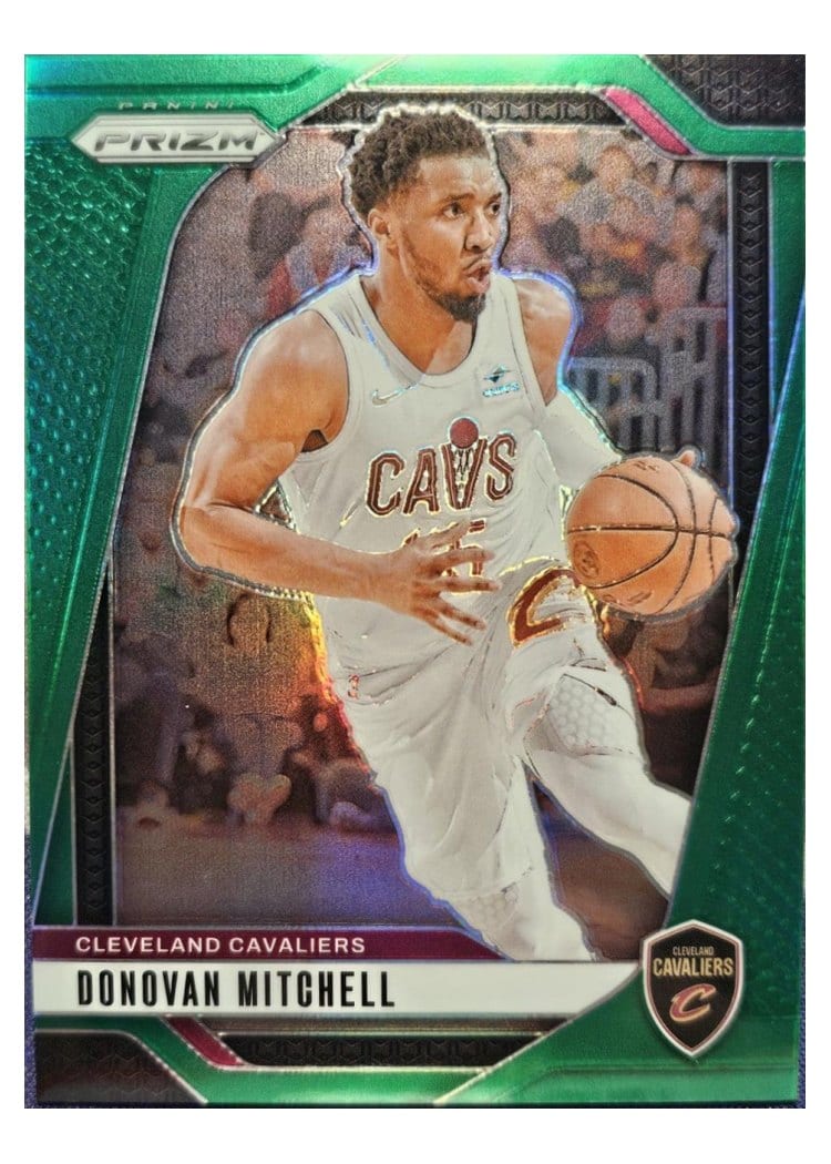 2024-25 Panini Prizm Base Set Donovan Mitchell #155 card