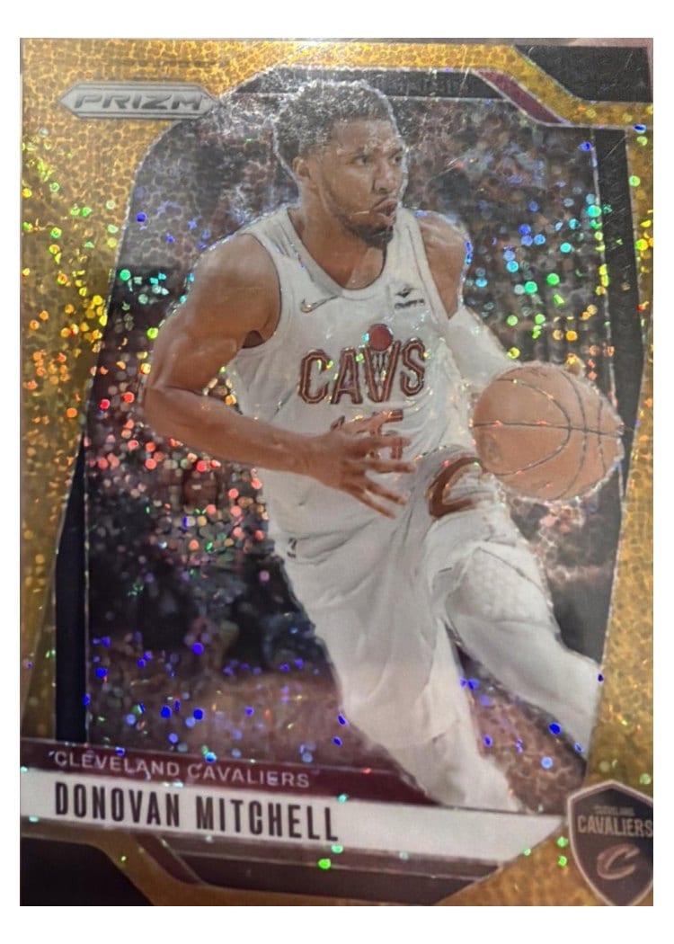 2024-25 Panini Prizm Base Set Donovan Mitchell #155 card