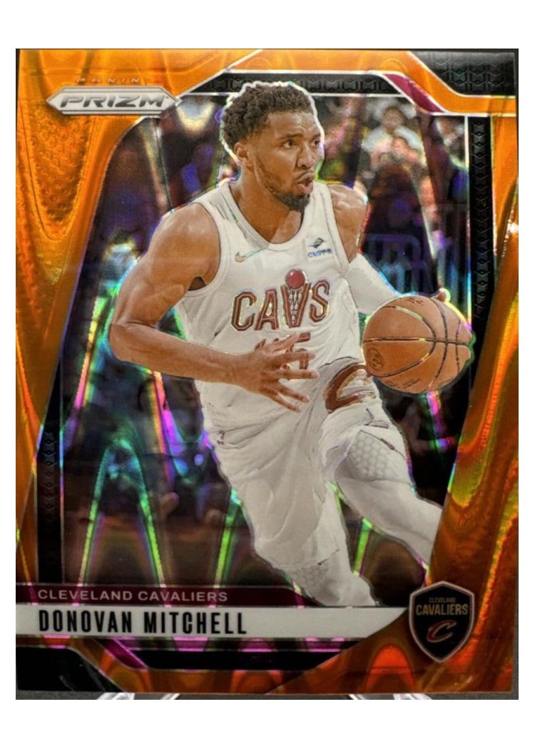 2024-25 Panini Prizm Base Set Donovan Mitchell #155 card