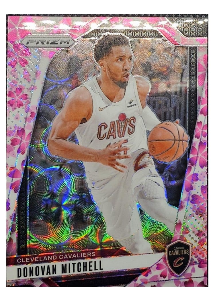 2024-25 Panini Prizm Base Set Donovan Mitchell #155 card