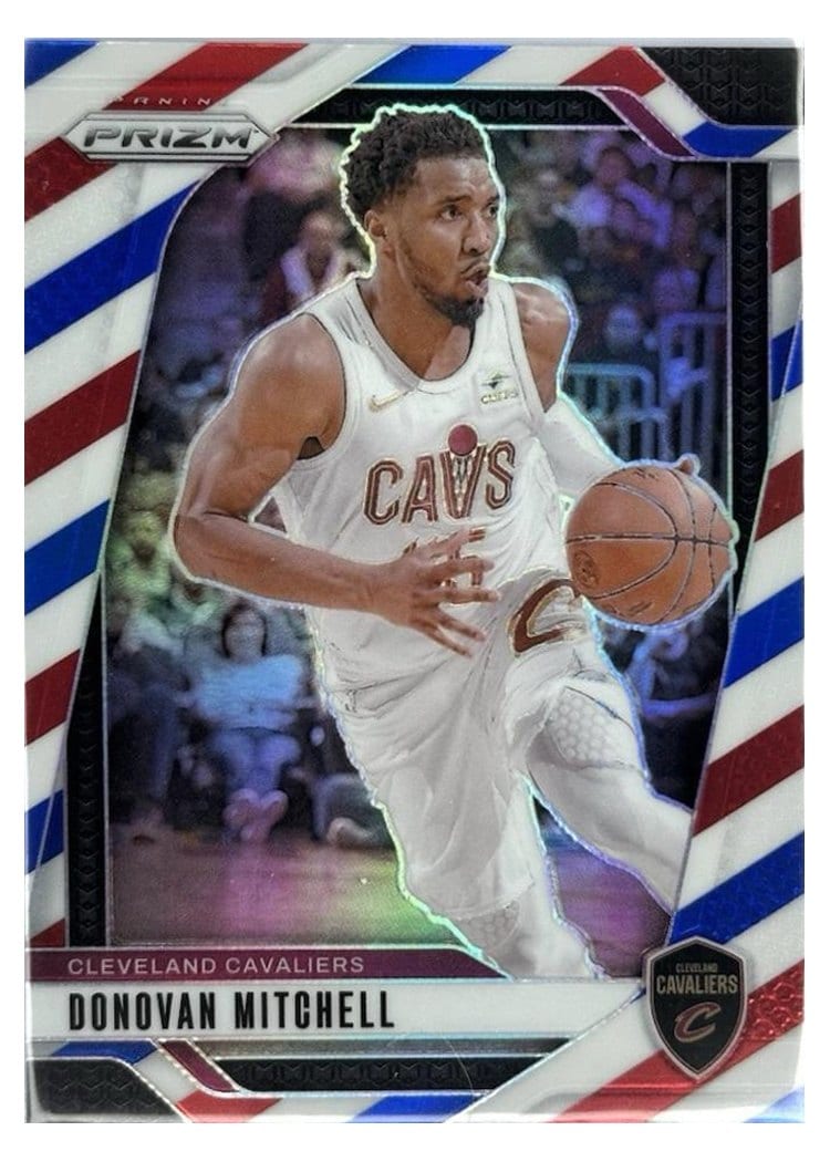 2024-25 Panini Prizm Base Set Donovan Mitchell #155 card