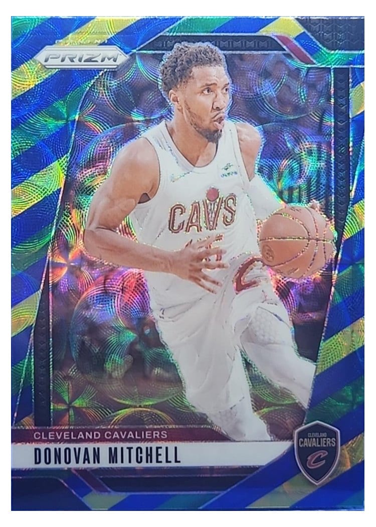 2024-25 Panini Prizm Base Set Donovan Mitchell #155 card