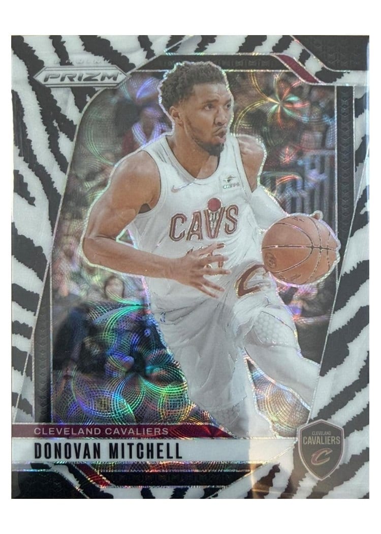 2024-25 Panini Prizm Base Set Donovan Mitchell #155 card