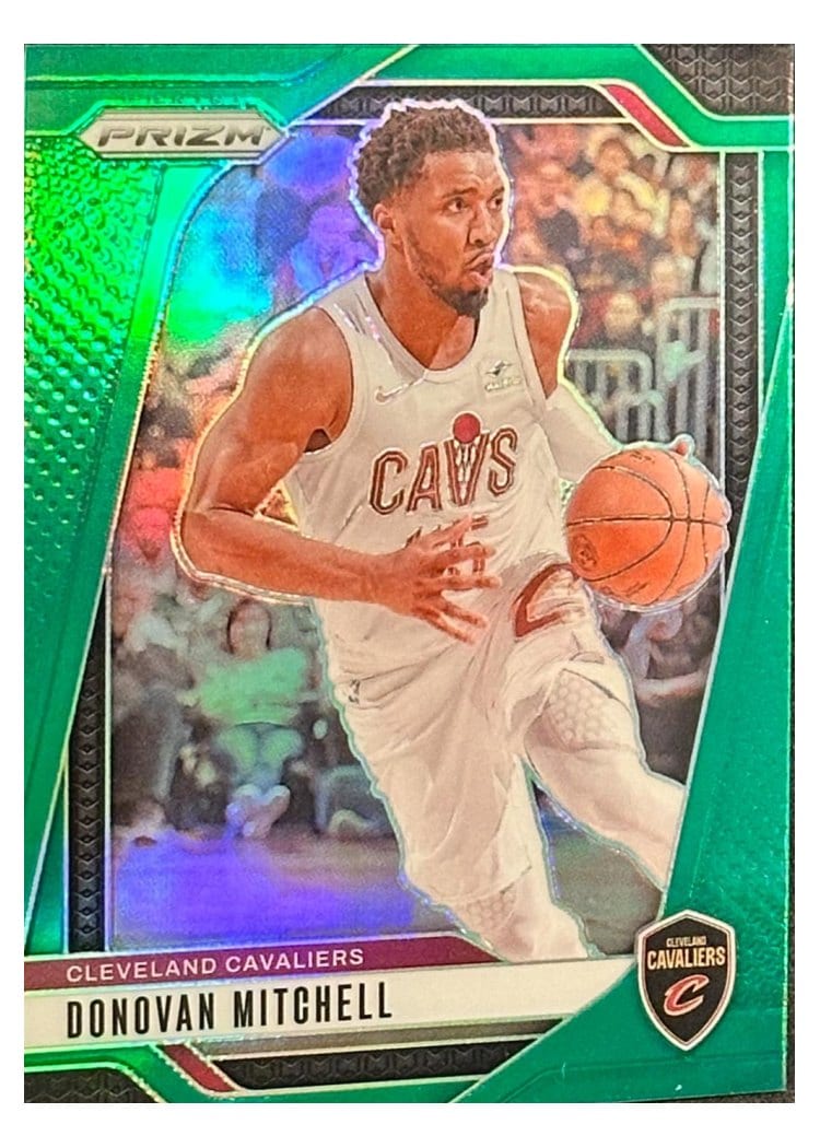 2024-25 Panini Prizm Base Set Donovan Mitchell #155 card