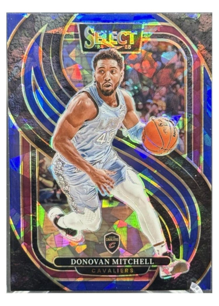 2024-25 Panini Select Base Set Donovan Mitchell #155 card