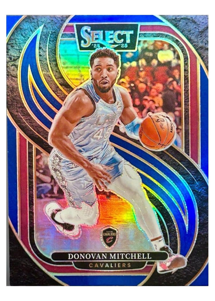 2024-25 Panini Select Base Set Donovan Mitchell #155 card