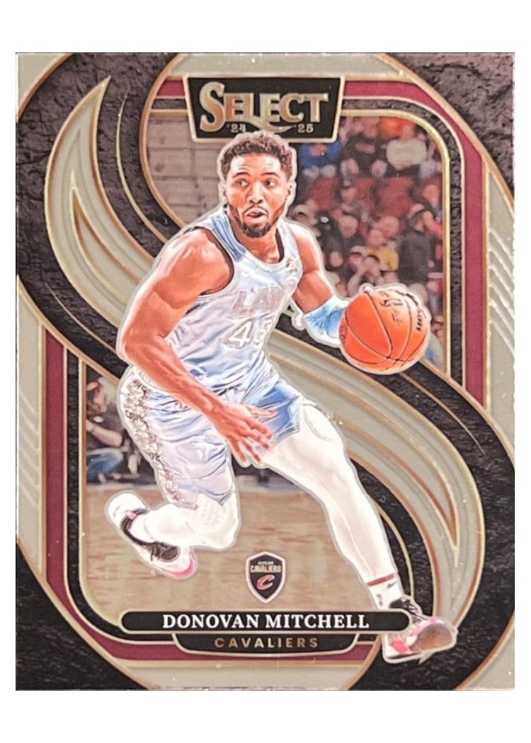 2024-25 Panini Select Base Set Donovan Mitchell #155 card