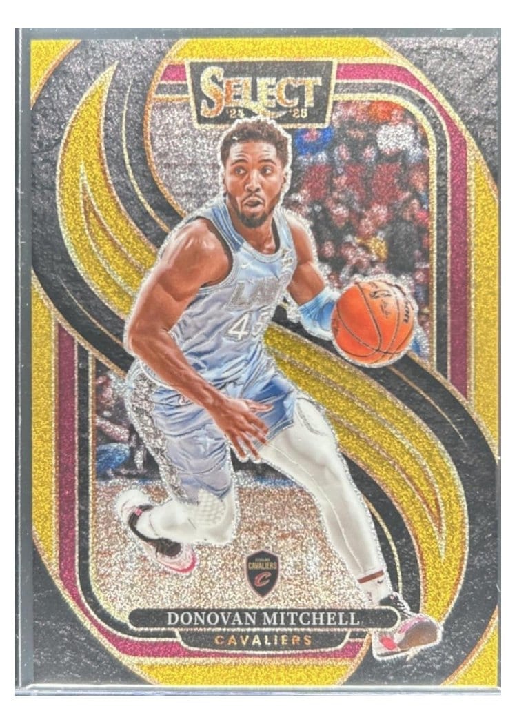 2024-25 Panini Select Base Set Donovan Mitchell #155 card