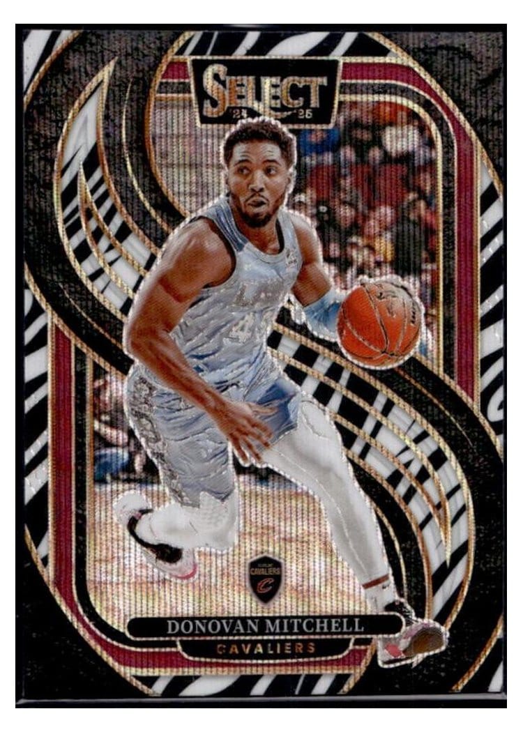 2024-25 Panini Select Base Set Donovan Mitchell #155 card