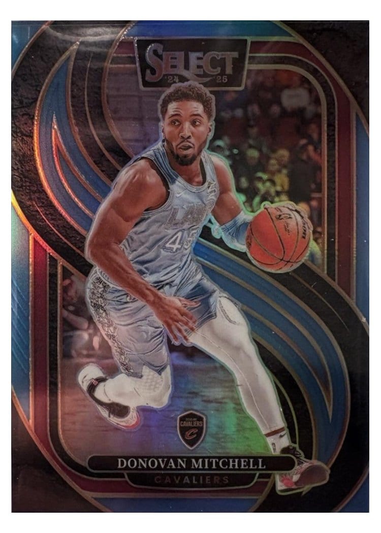 2024-25 Panini Select Base Set Donovan Mitchell #155 card