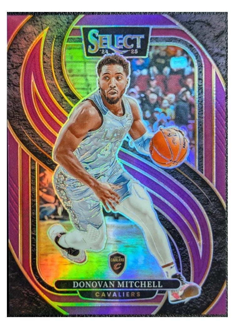 2024-25 Panini Select Base Set Donovan Mitchell #155 card