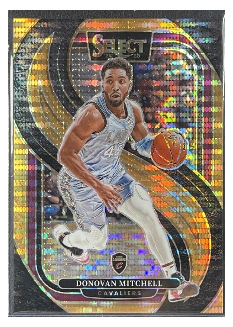 2024-25 Panini Select Base Set Donovan Mitchell #155 card