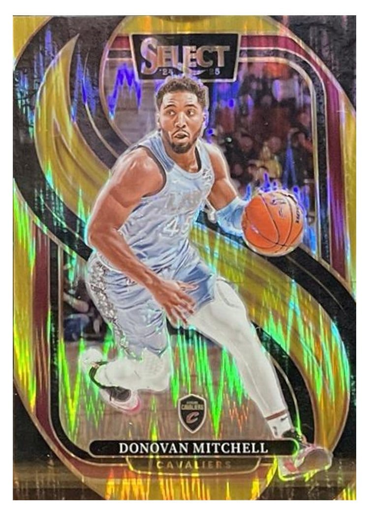2024-25 Panini Select Base Set Donovan Mitchell #155 card