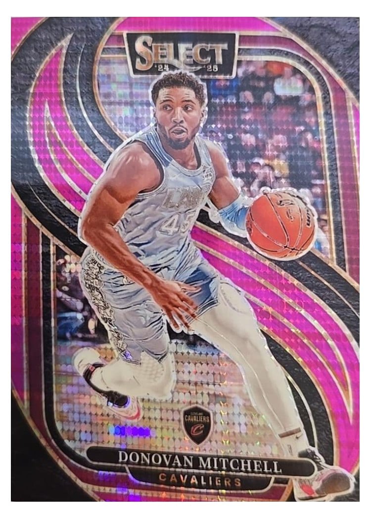 2024-25 Panini Select Base Set Donovan Mitchell #155 card