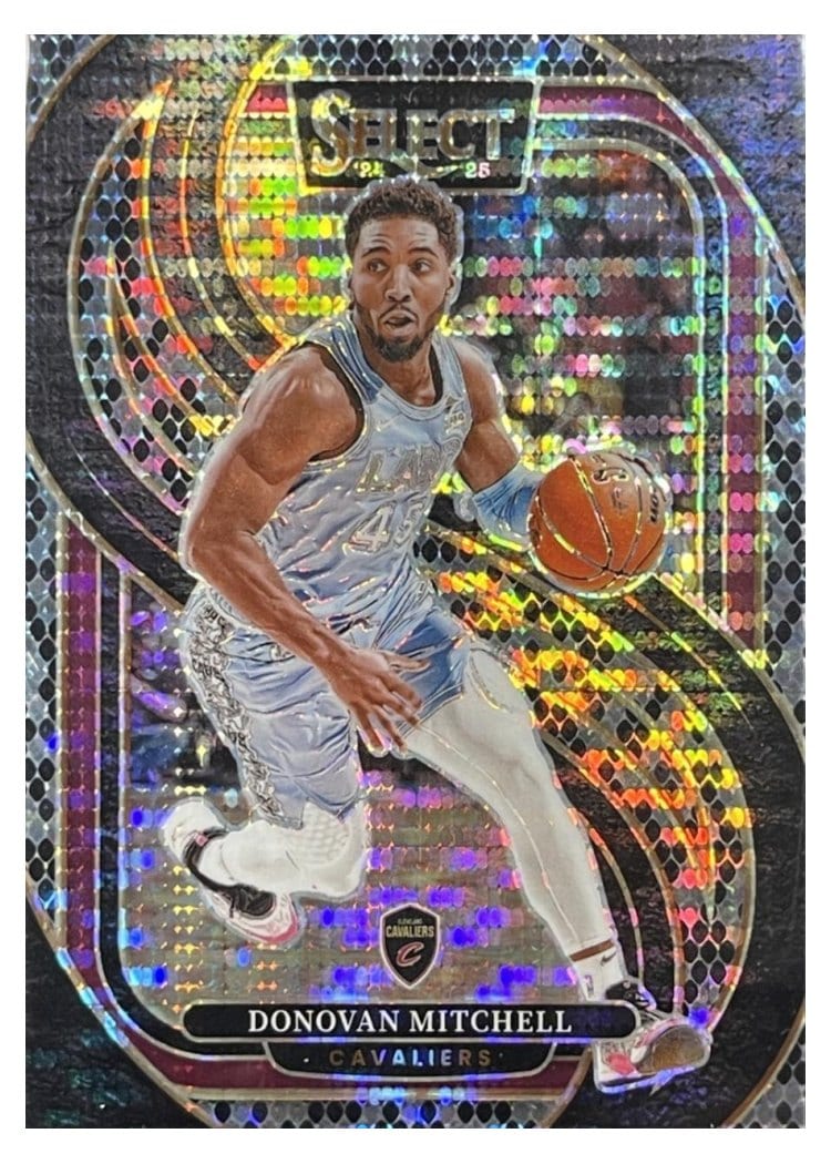 2024-25 Panini Select Base Set Donovan Mitchell #155 card