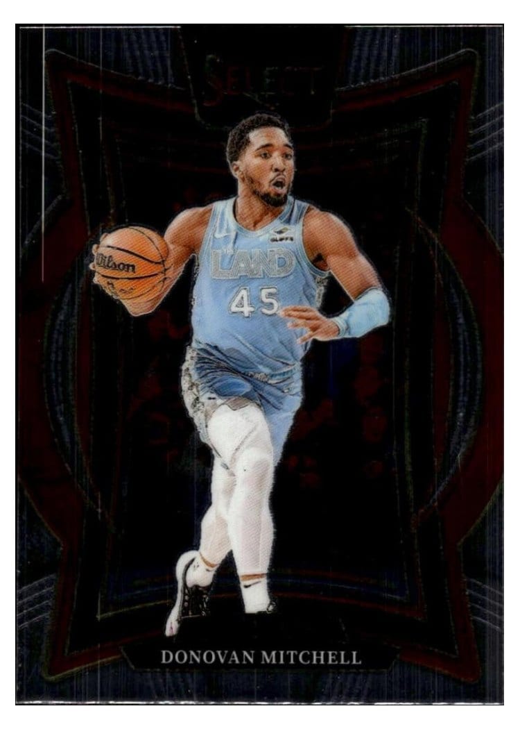 2024-25 Panini Select Base Set Donovan Mitchell #21 card