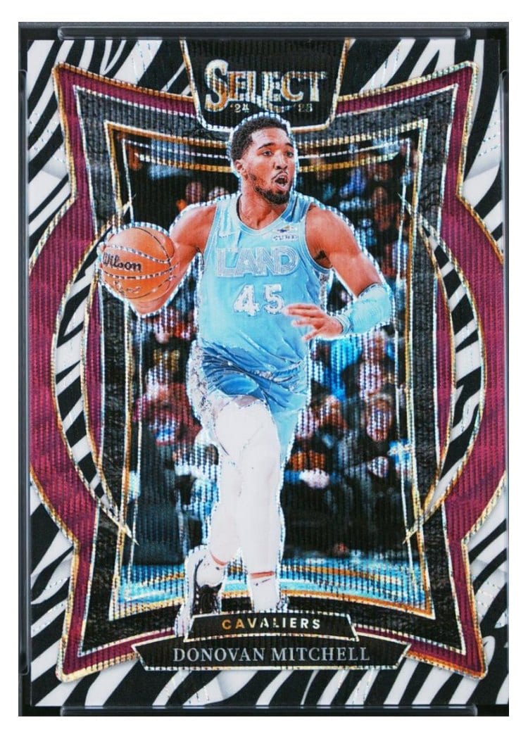 2024-25 Panini Select Base Set Donovan Mitchell #21 card