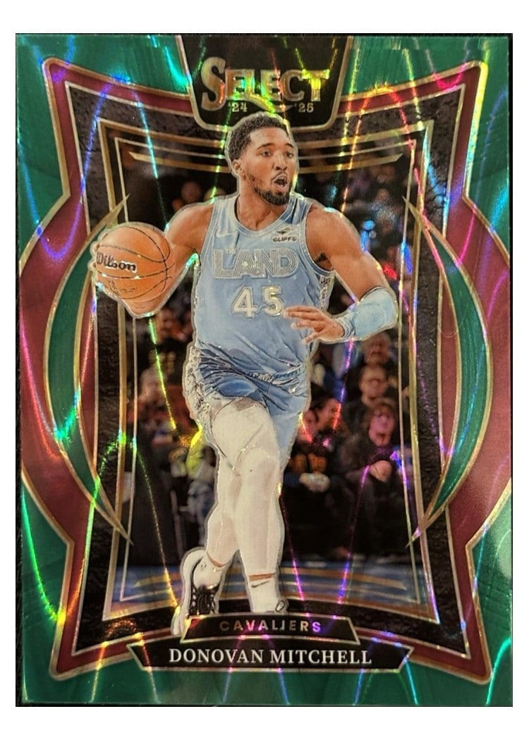 2024-25 Panini Select Base Set Donovan Mitchell #21 card