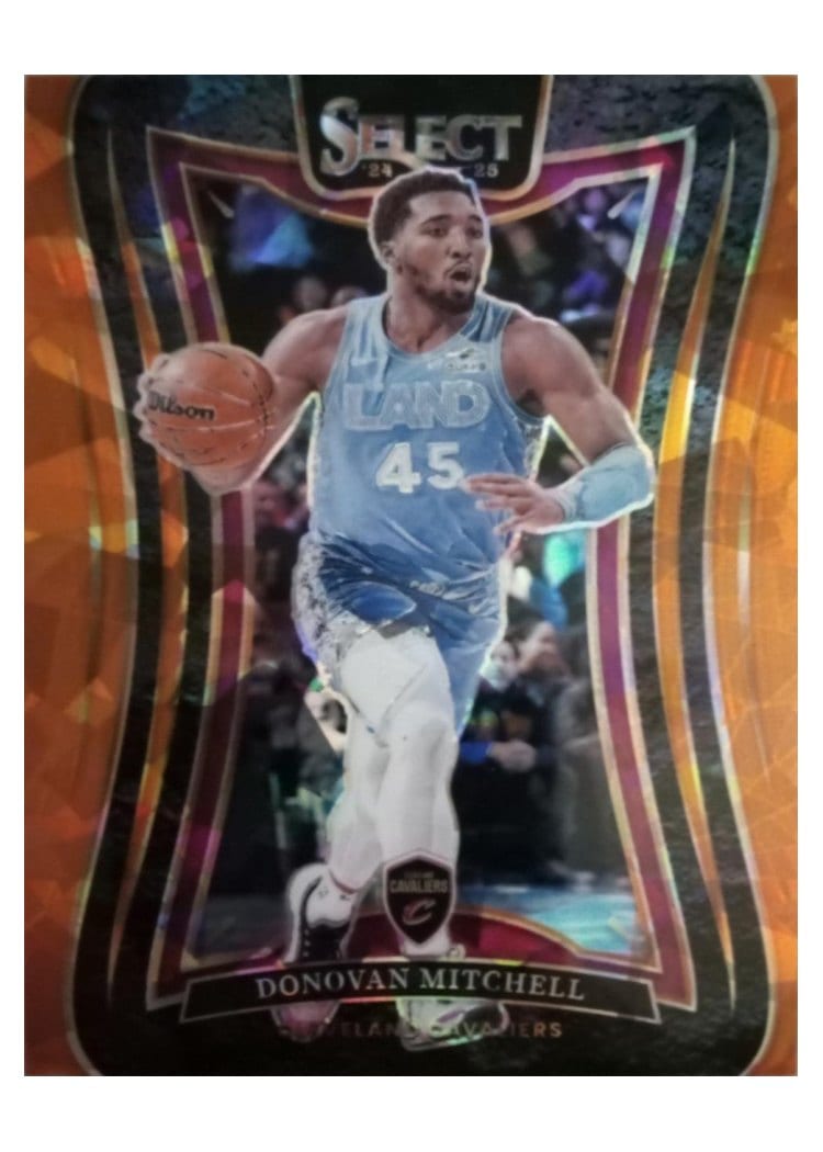 2024-25 Panini Select Base Set Donovan Mitchell #21 card