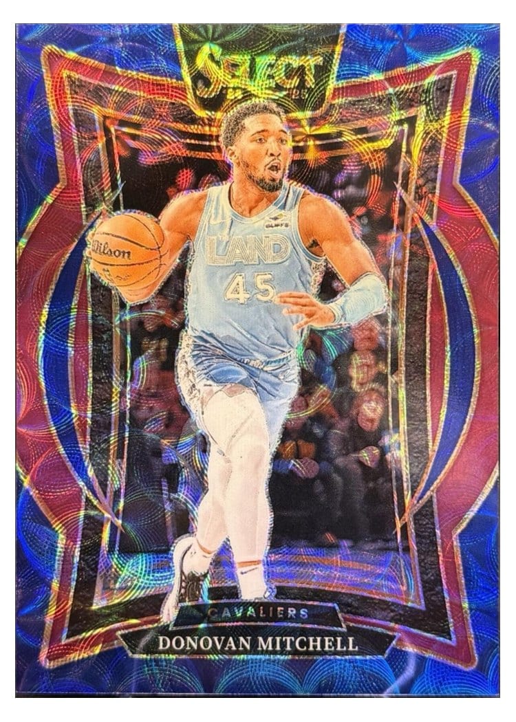 2024-25 Panini Select Base Set Donovan Mitchell #21 card