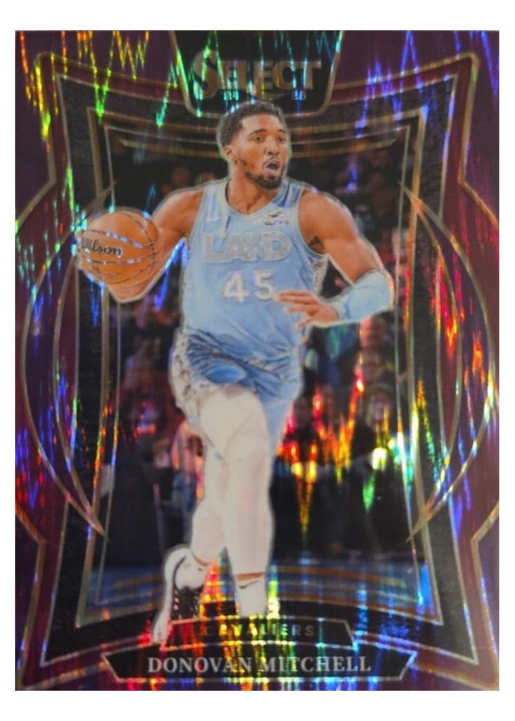 2024-25 Panini Select Base Set Donovan Mitchell #21 card