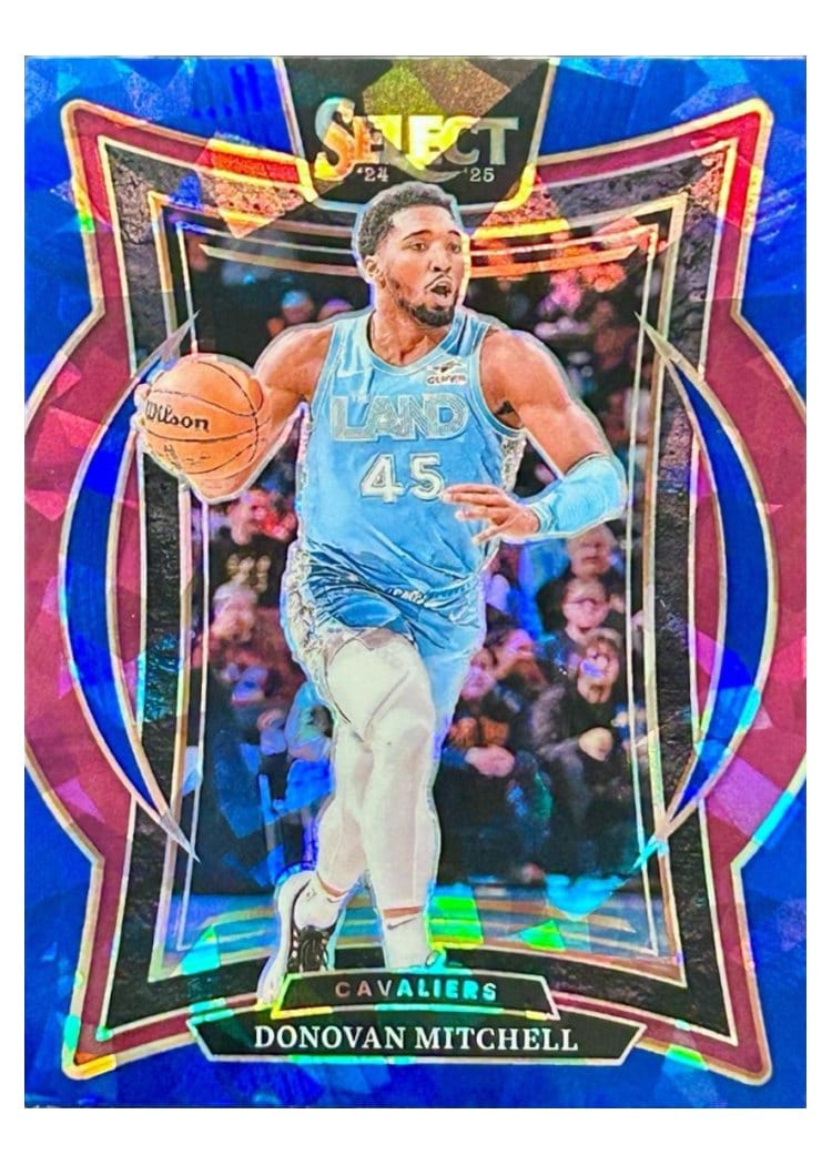 2024-25 Panini Select Base Set Donovan Mitchell #21 card