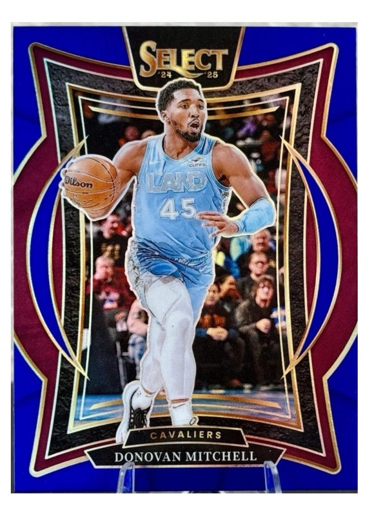 2024-25 Panini Select Base Set Donovan Mitchell #21 card