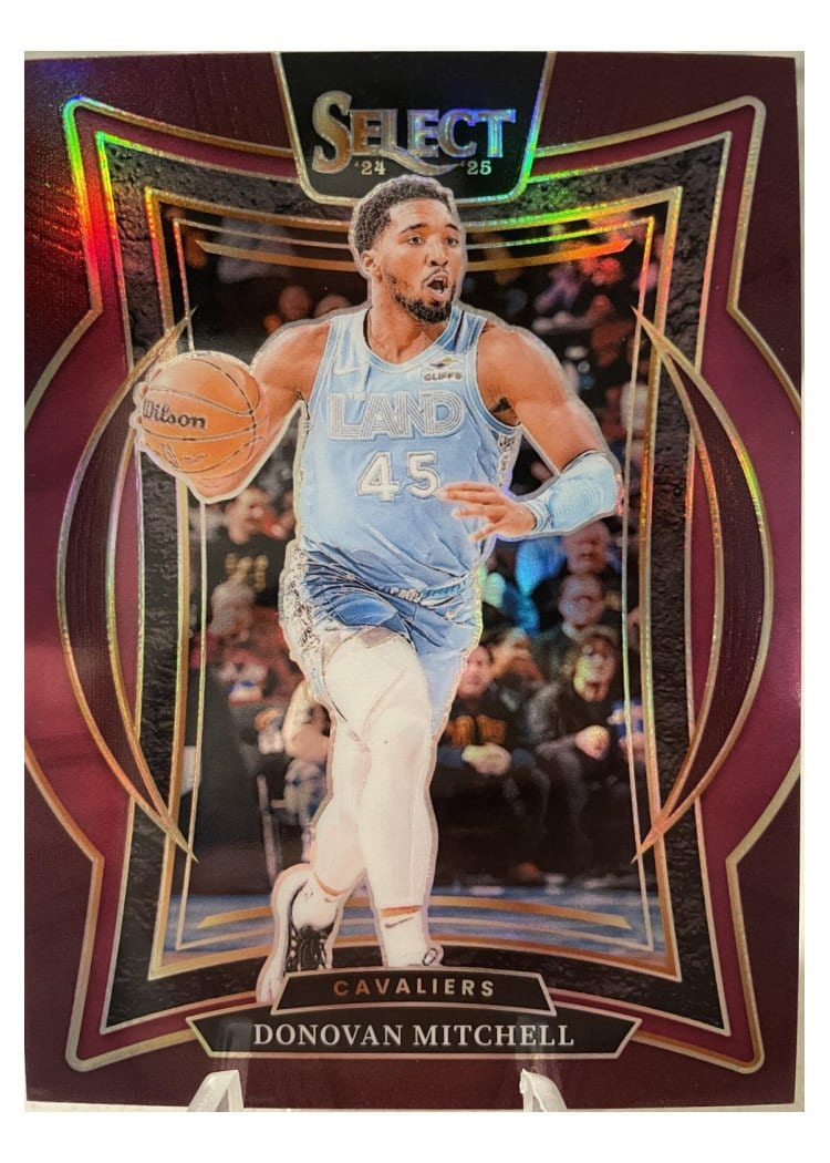 2024-25 Panini Select Base Set Donovan Mitchell #21 card