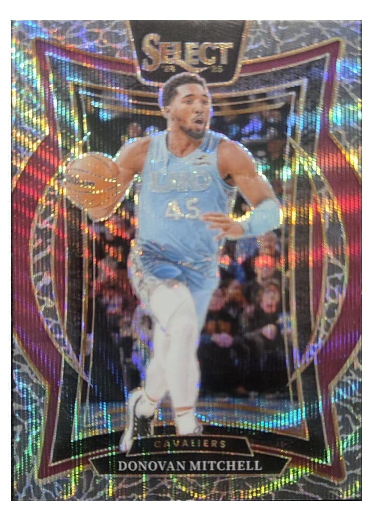 2024-25 Panini Select Base Set Donovan Mitchell #21 card
