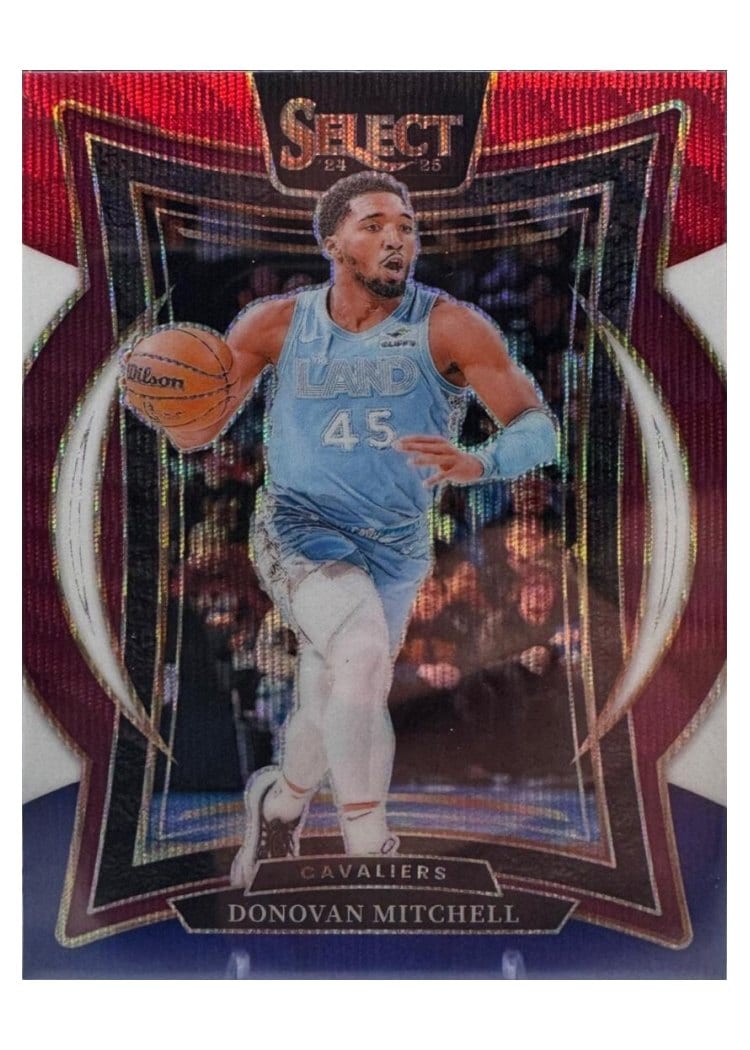 2024-25 Panini Select Base Set Donovan Mitchell #21 card