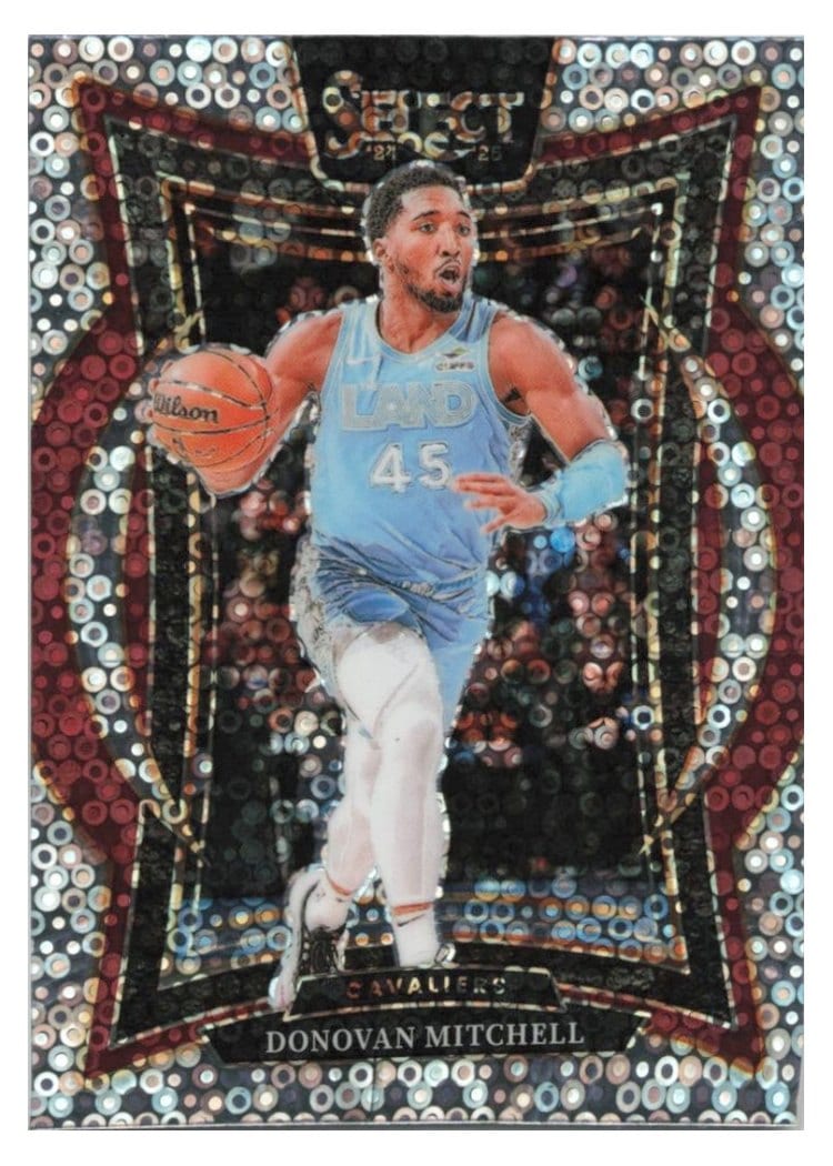 2024-25 Panini Select Base Set Donovan Mitchell #21 card