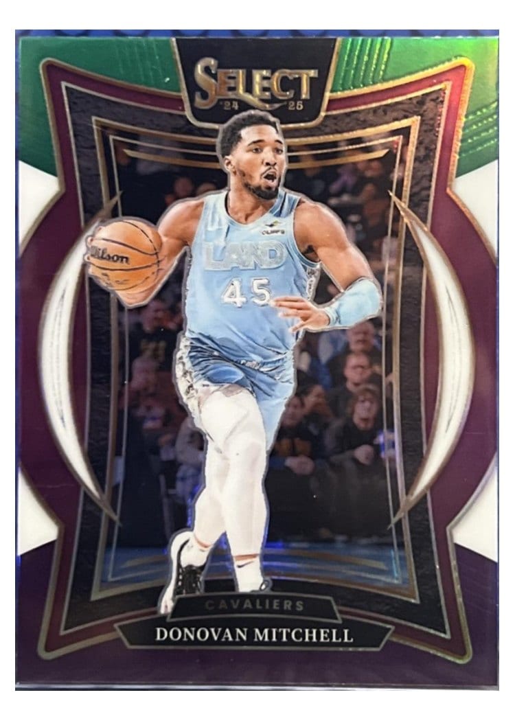 2024-25 Panini Select Base Set Donovan Mitchell #21 card