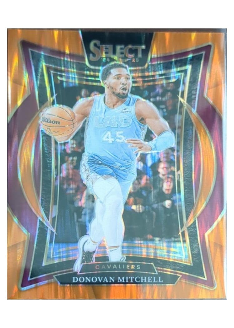 2024-25 Panini Select Base Set Donovan Mitchell #21 card