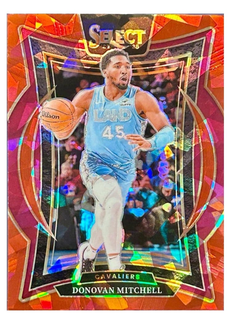 2024-25 Panini Select Base Set Donovan Mitchell #21 card