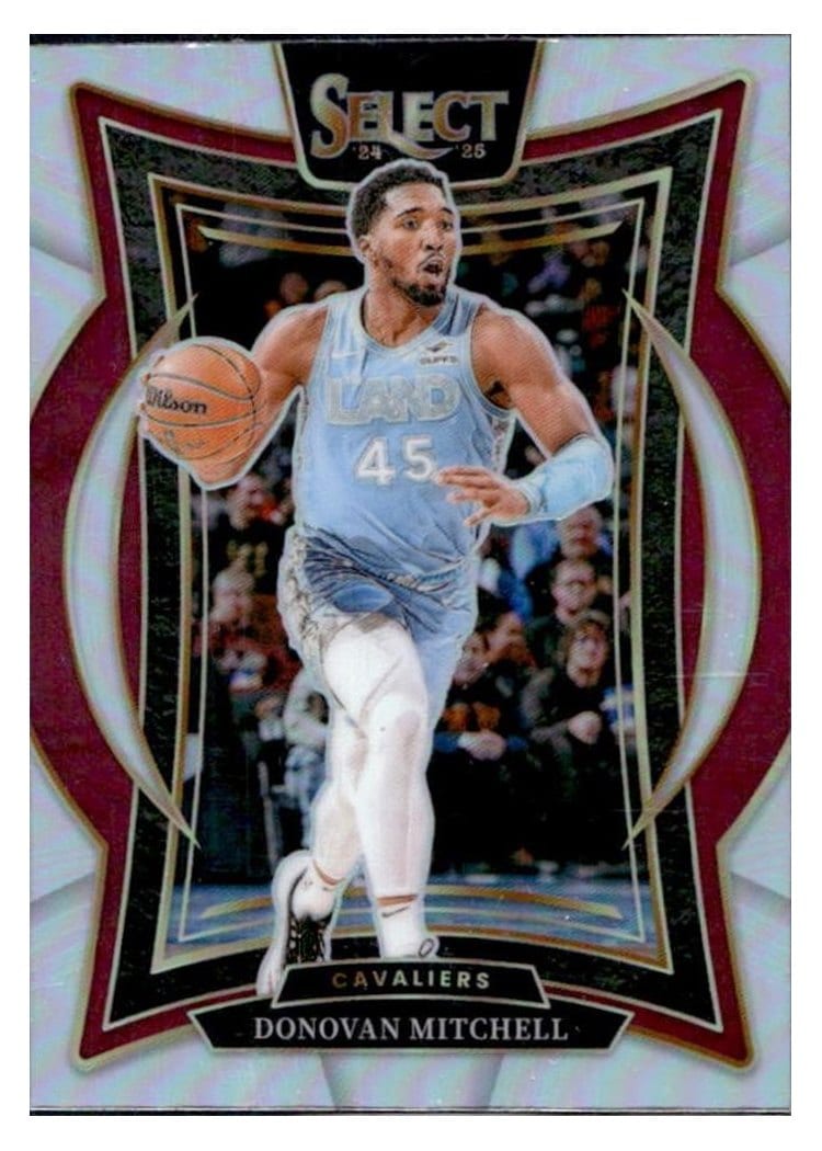2024-25 Panini Select Base Set Donovan Mitchell #21 card