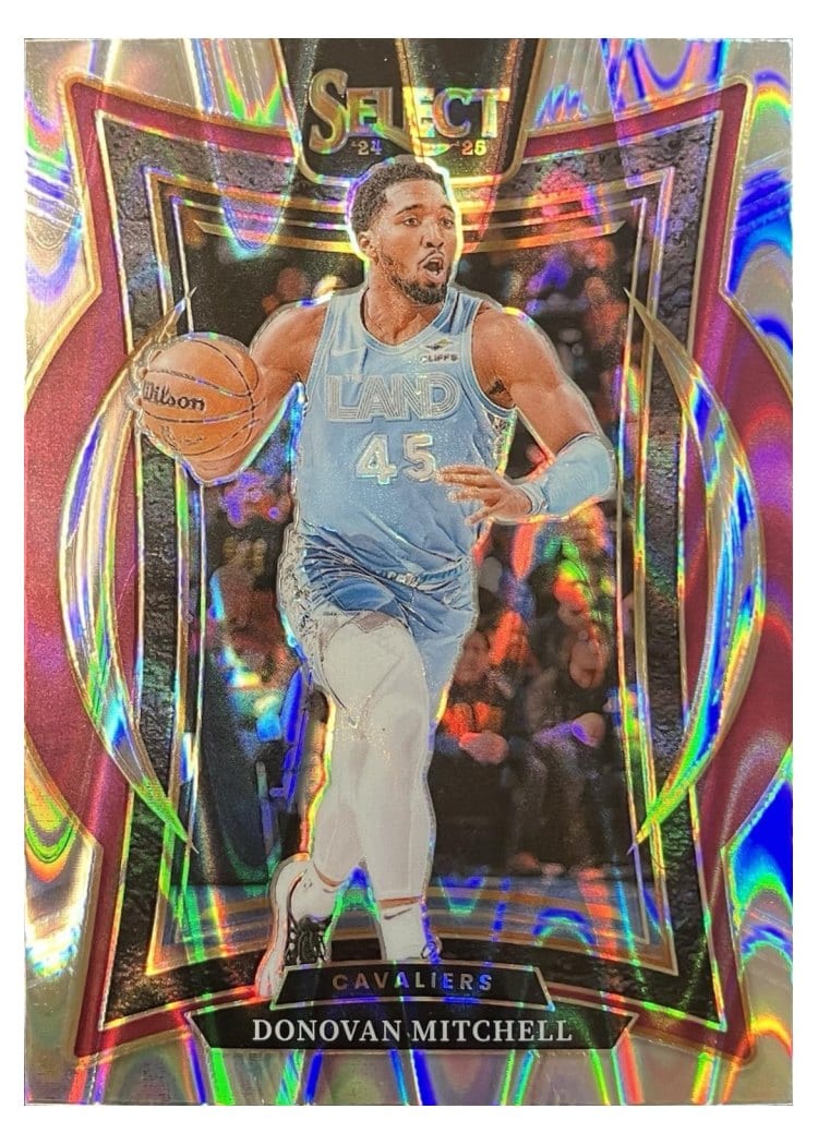 2024-25 Panini Select Base Set Donovan Mitchell #21 card