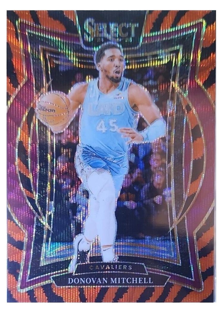 2024-25 Panini Select Base Set Donovan Mitchell #21 card