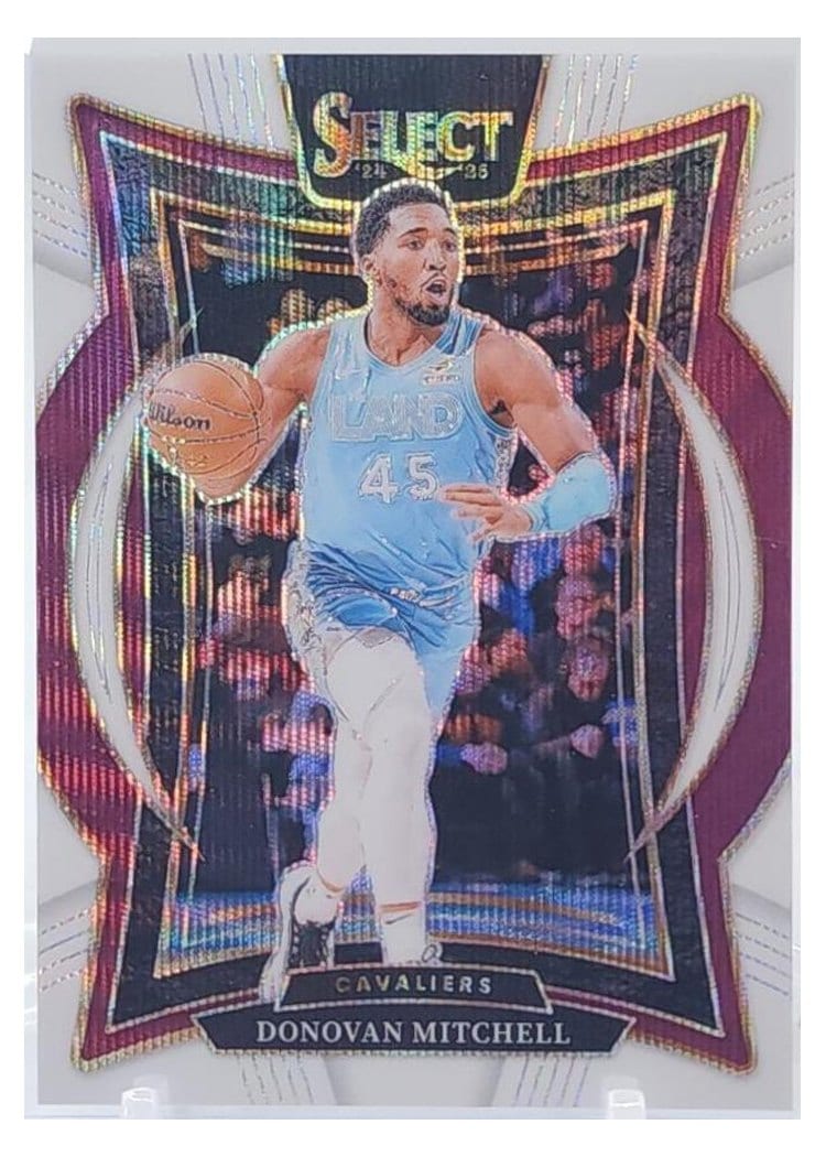 2024-25 Panini Select Base Set Donovan Mitchell #21 card