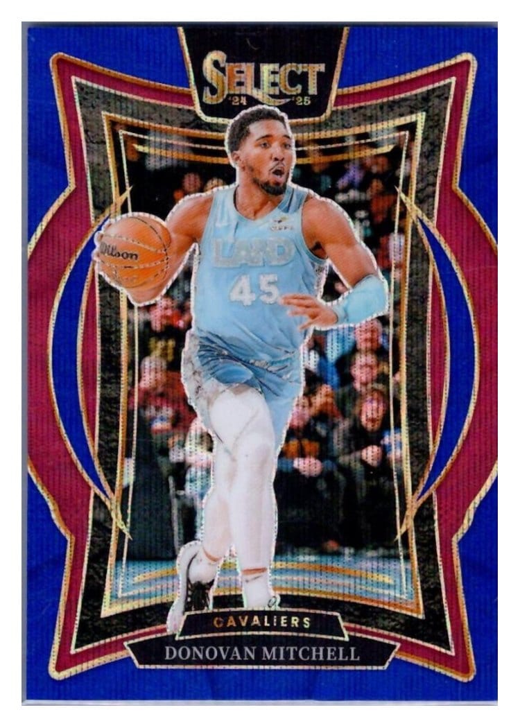 2024-25 Panini Select Base Set Donovan Mitchell #21 card