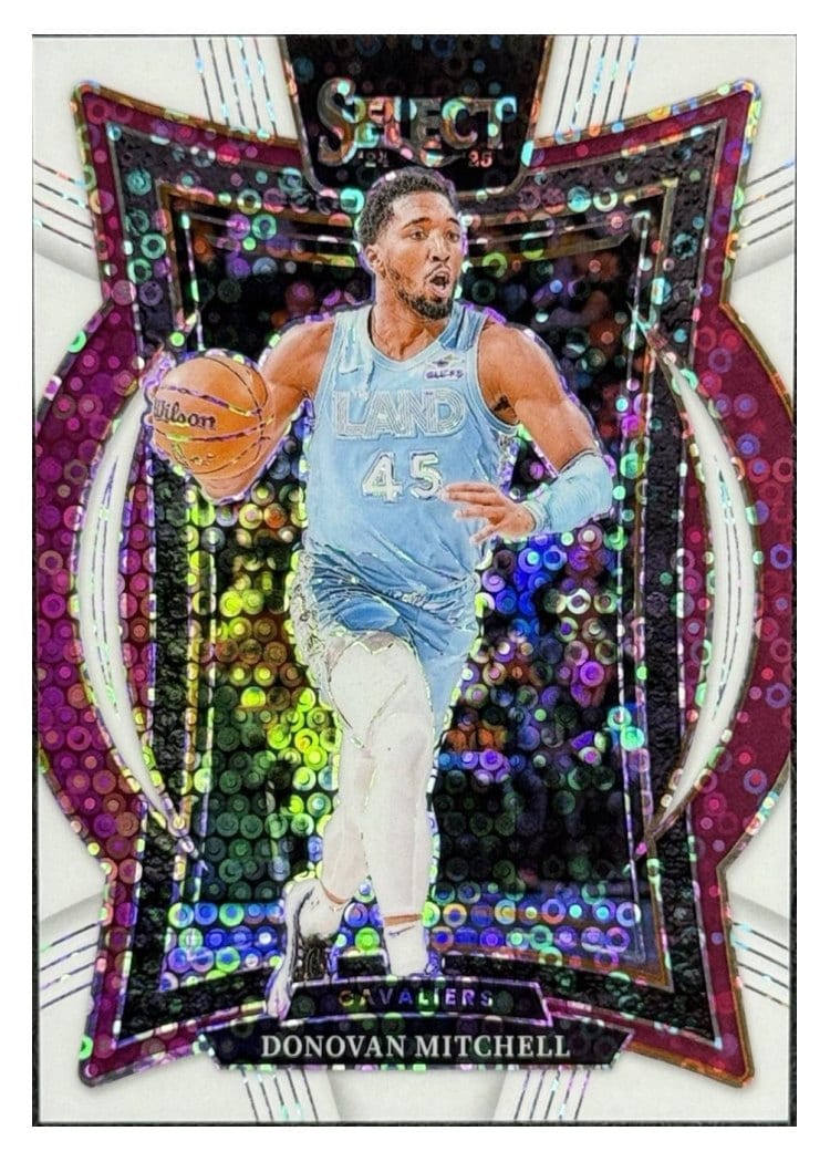 2024-25 Panini Select Base Set Donovan Mitchell #21 card