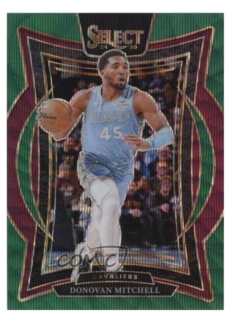 2024-25 Panini Select Base Set Donovan Mitchell #21 card